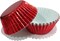 Cupcake Liners, Paper Foil Cupcake Liners Muffin Baking Cups(Bright Red)